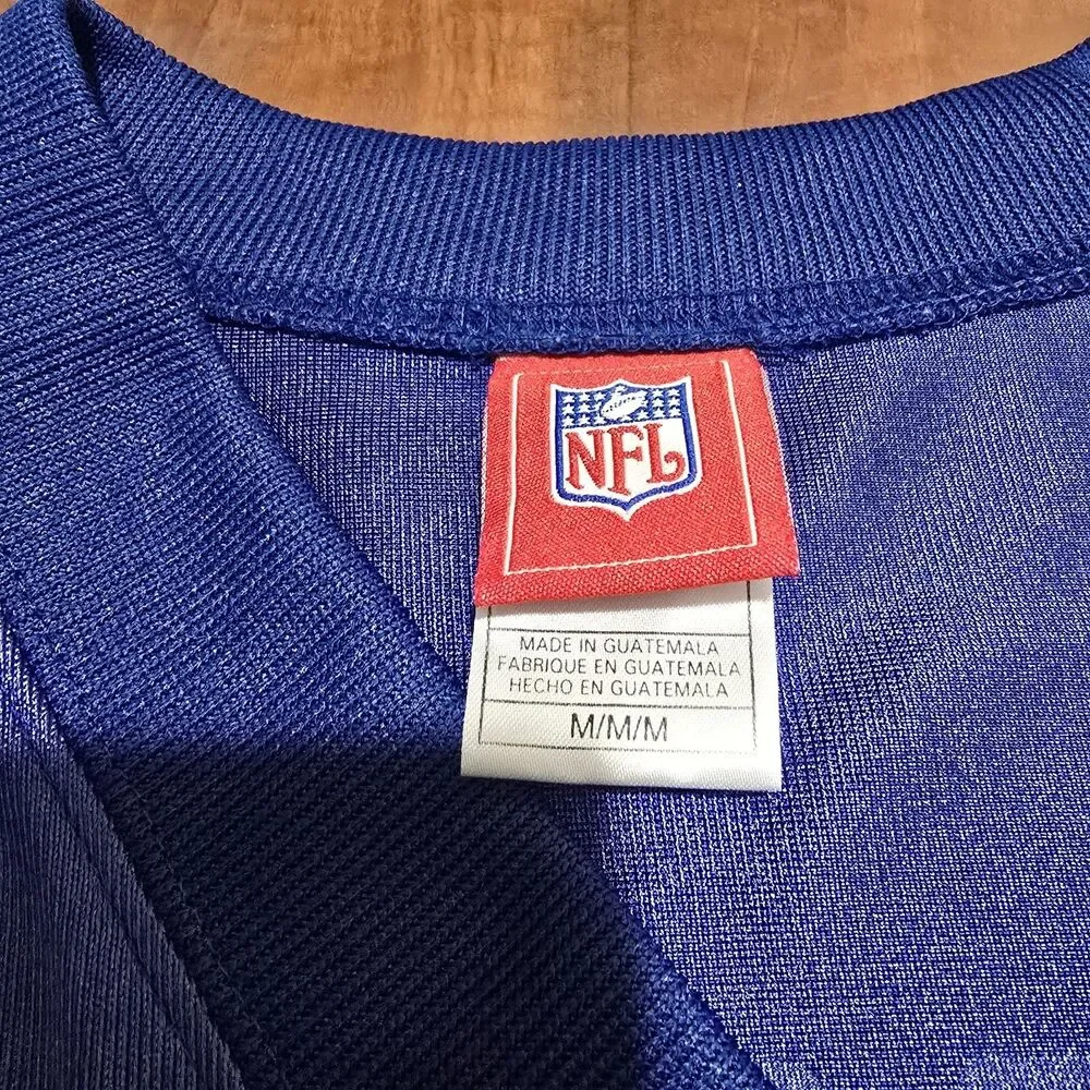 Reebok Vintage Y2K NFL New York Giants Jeremy Shockey Nylon Jersey M
